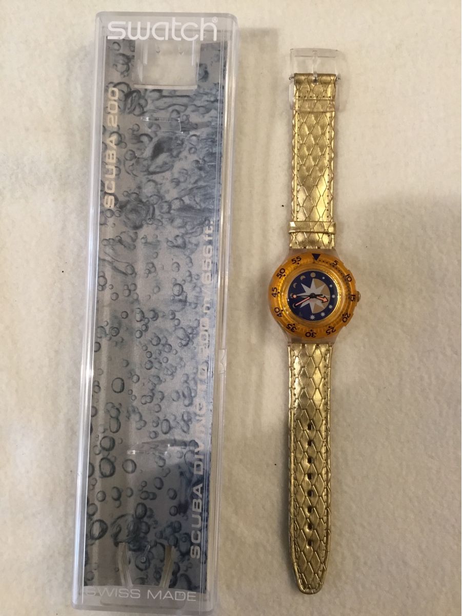 Swatch Orologi: Swatch scuba – Nuovo e nell'imballaggio originale da Neuchatel venduto da RinoICF 2