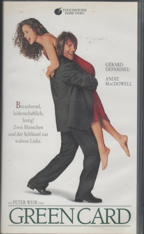 Green Card - Scheinehe mit Hindernissen (USA 1990) VHS | Kaufen auf Ricardo