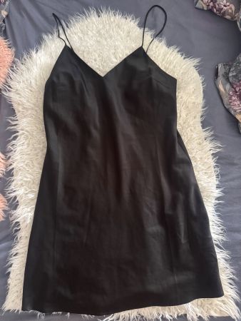 🖤 Elegantes Satin-Negligé von ANNA FIELD – Grösse M