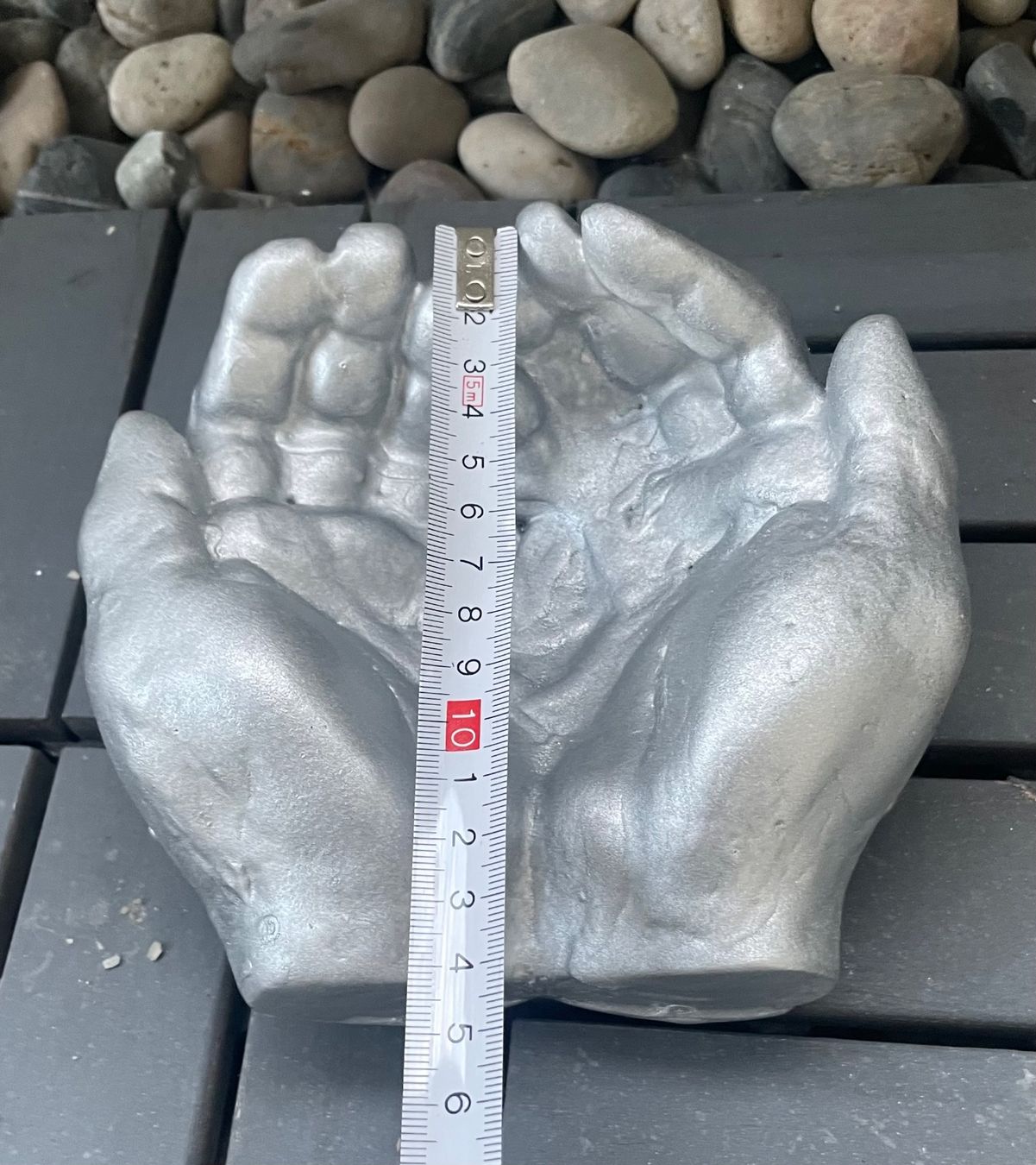 Tutte le decorazioni: Schale Handform weiss ca. 20cm Breit, neu – Nuovo e nell'imballaggio originale da Au ZH venduto da Jaggy4 4