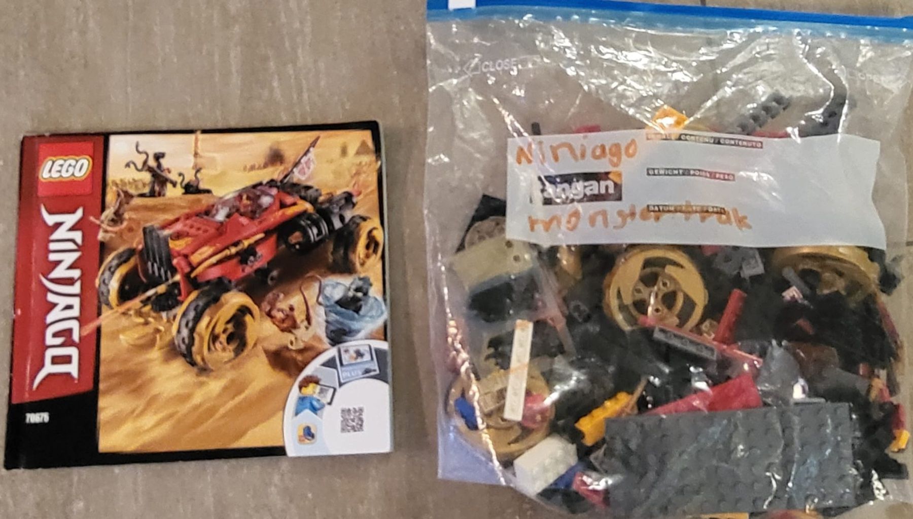 Lego Giocattoli: Lego Ninjago "Katana" – Usato da Steinen venduto da bra_9w8w 1