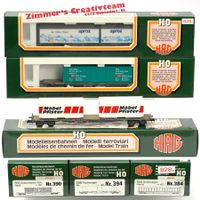 3 HAG Güterwagen, 384 / 394 / 390, OVP, H0, GS