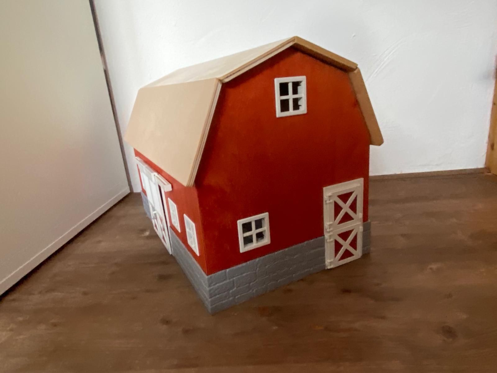 Schleich Giocattoli: Schleich Pferdestall rot – Usato da Bilten venduto da Afluffy 1