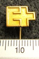SCHWEIZ EXPO 1964 ANSTECKNADEL GOLDIG VINTAGE OLDI