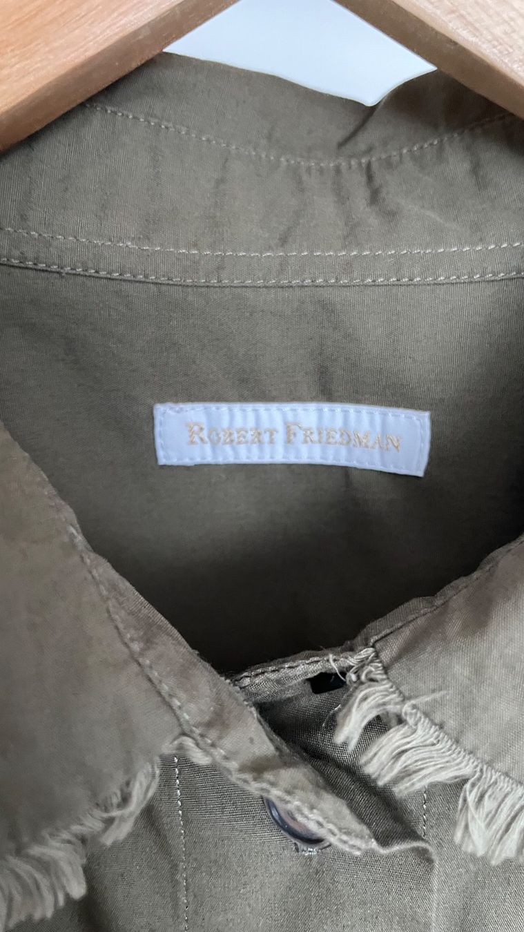 Camicette: Robert Friedmann Bluse mit ausgefransten Details – Usato da Trüllikon venduto da Megan 2