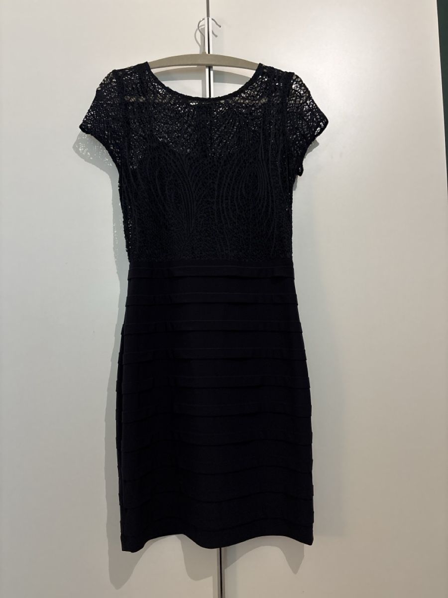 Comma Kleider: Cocktailkleid, dunkelblau, Comma, 38 – Neu (gemäss Beschreibung) aus Niederglatt ZH von syb_56sc