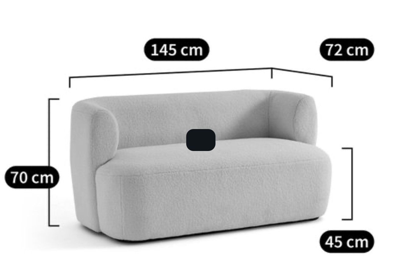 La Redoute Sofas: 2-Sitzer Sofa Bouclé ecru – Gebraucht aus Bern von p_studer_e 3