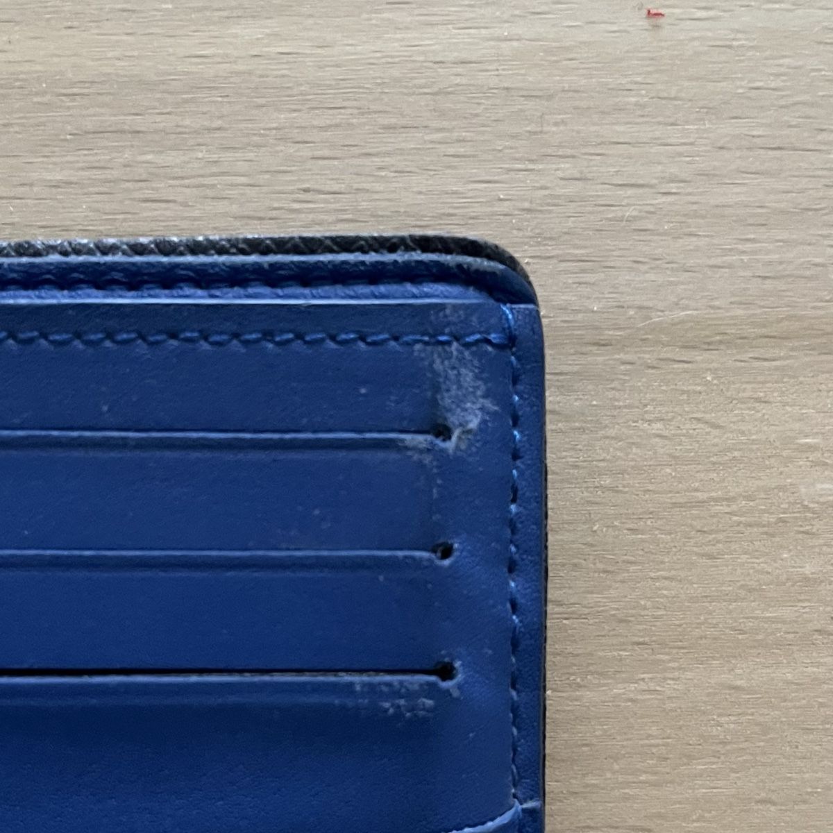 Louis Vuitton Portafogli: Louis Vuitton Portefeuille Slender Monogram Bleu – Usato da Tannay venduto da hypefromhome 6