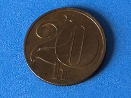 Czechoslovakia - 20 Haléřů 1990