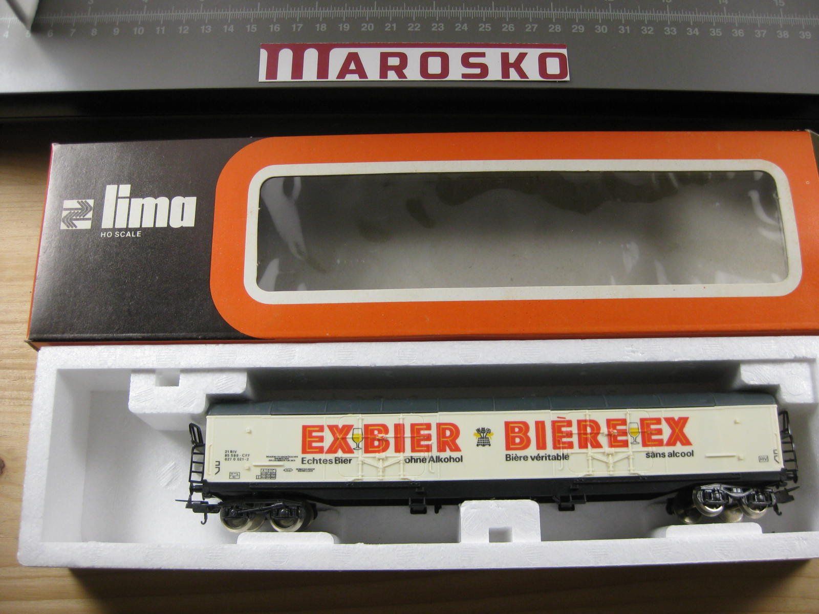 Lima Modellini di ferrovie: Lima SBB Bierwagen, mit OVP, . – Usato da Malters venduto da Marosko 5