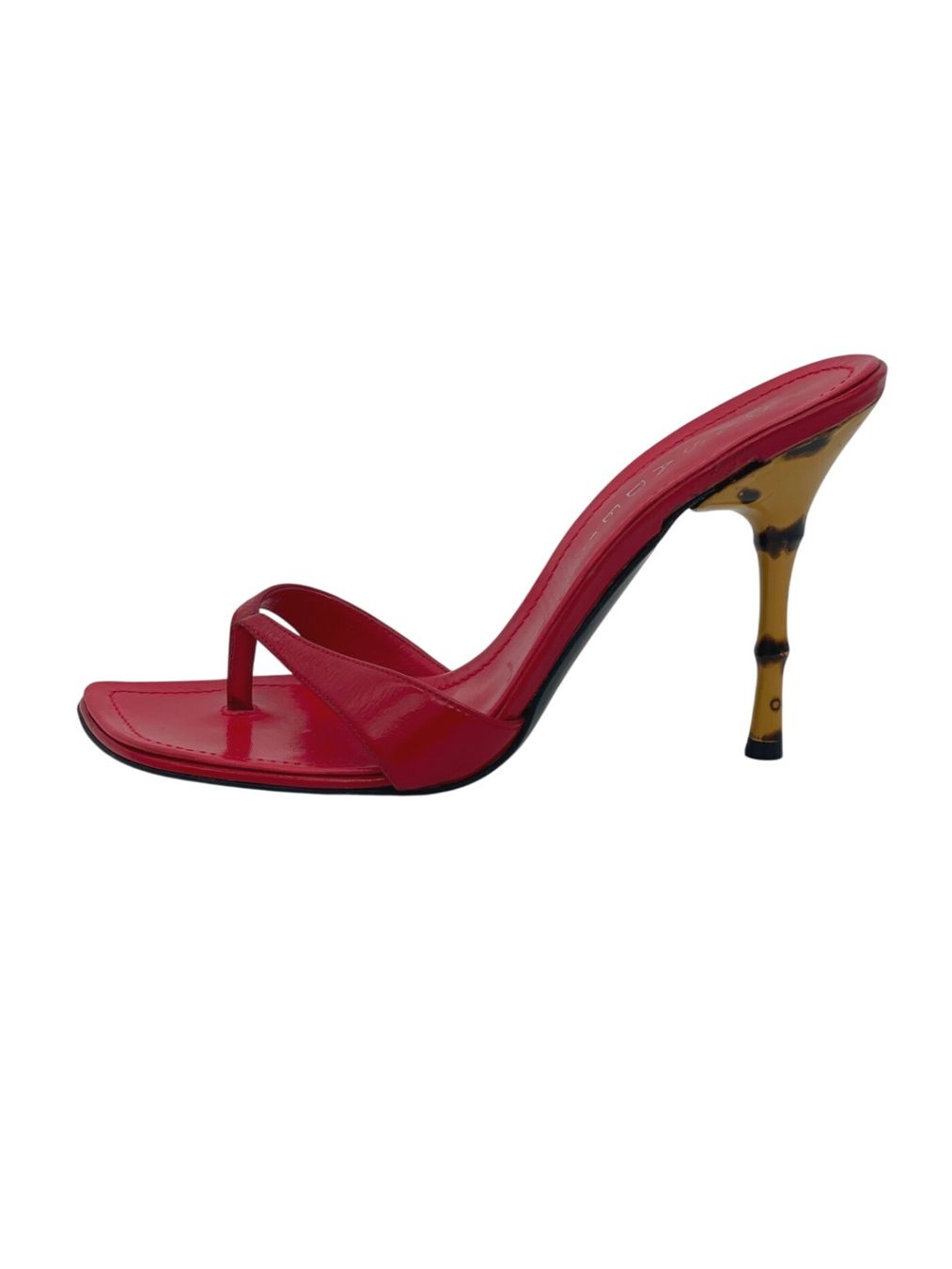 Casadei Scarpe da donna: Casadei Bamboo Sandale mit Absatz EU 38 Rot – Nuovo (secondo la descrizione) da Zürich venduto da shoe_shop