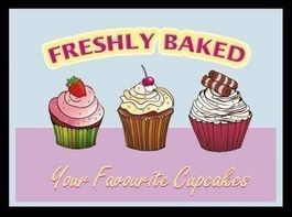 Freshly Baked Cupcakes Spiegel