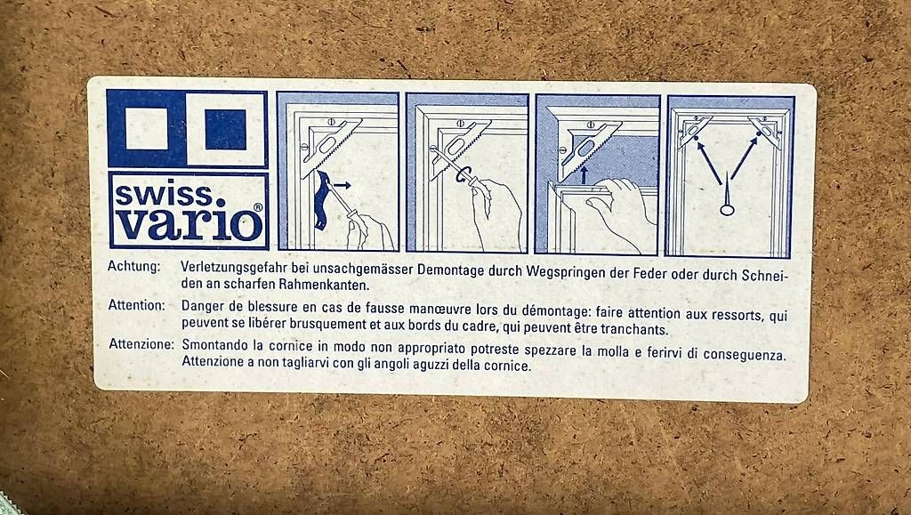 Cornici: Cadres aluminiums / verre / 59.4x84cm – Usato da Cologny venduto da Thr5167 3