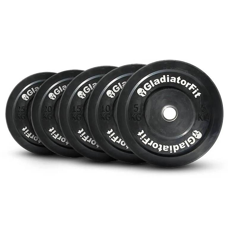Hanteln & Gewichte: GladiatorFit Hantelscheiben / Bumper Plates Ø51 mm – Gebraucht aus Chur von fabianvenzin 2