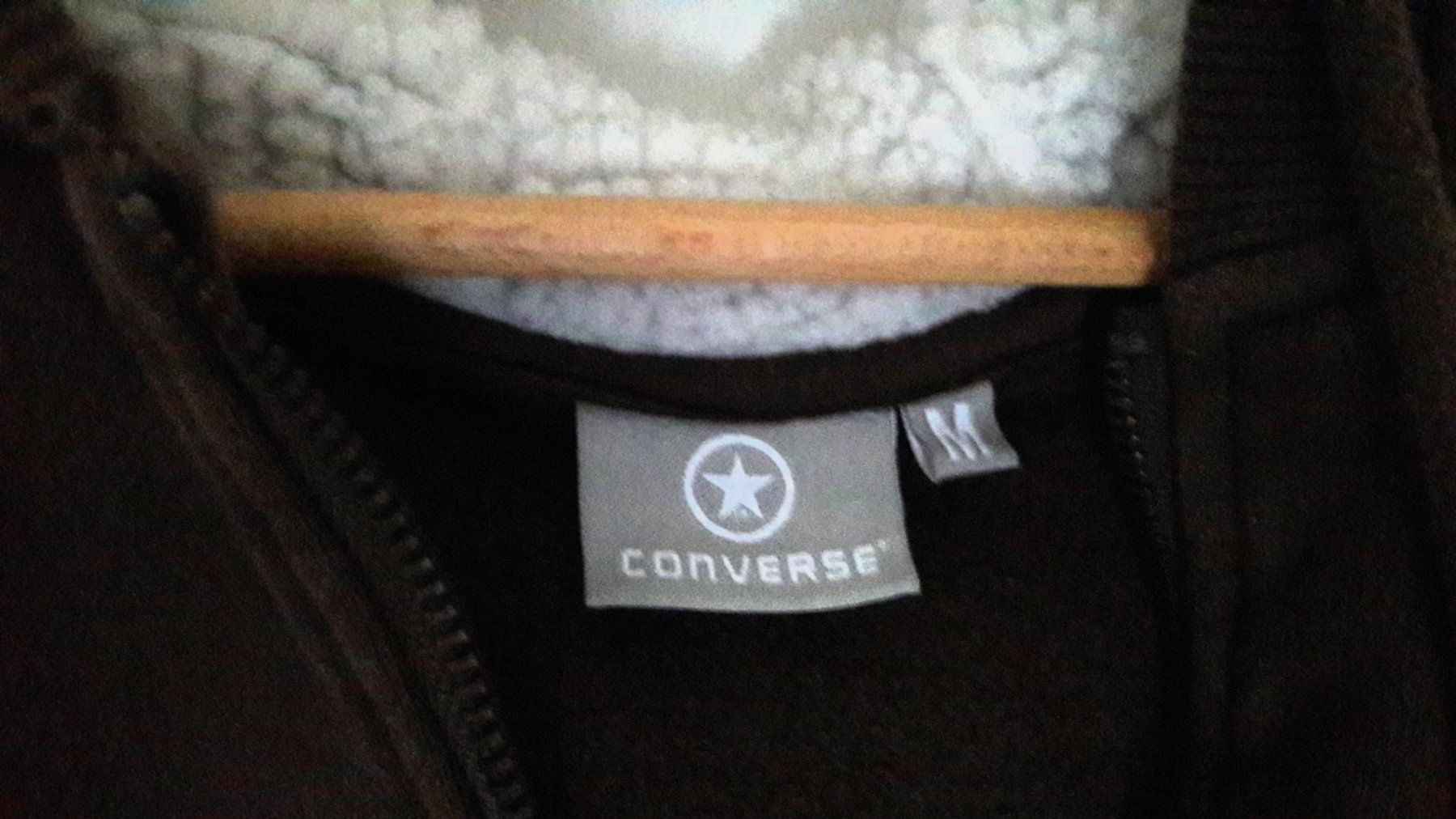 Converse Maglioni & Felpe: Converse Kapuzen-Pulli, Gr. M, braun, Baumwolle – Usato da Luzern venduto da Syle67 1