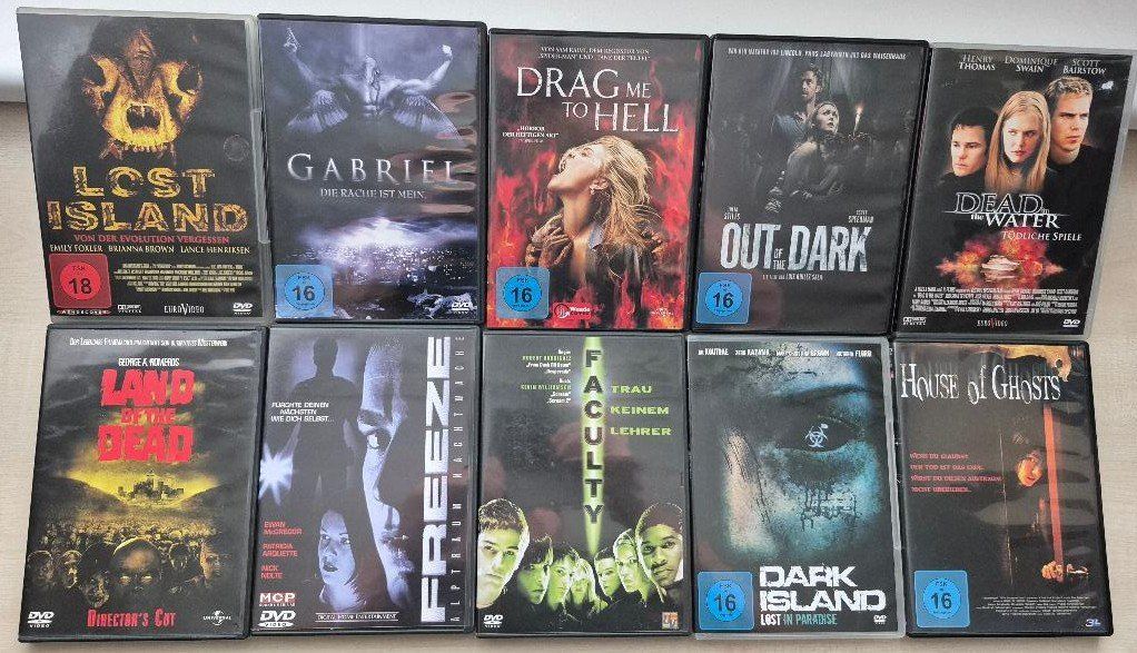 Tous les DVDs: 60 x Horror DVD Sammlung – D'occasion à Wettingen par Reviled 2