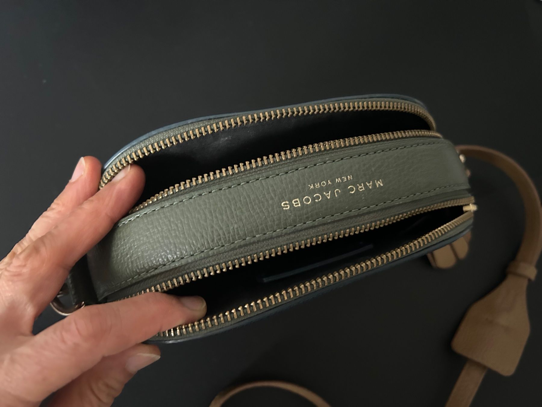 Marc Jacobs Borse da donna: Marc Jacobs Snaphot Bag, blau-grün – Usato da Zürich venduto da hatschina 5
