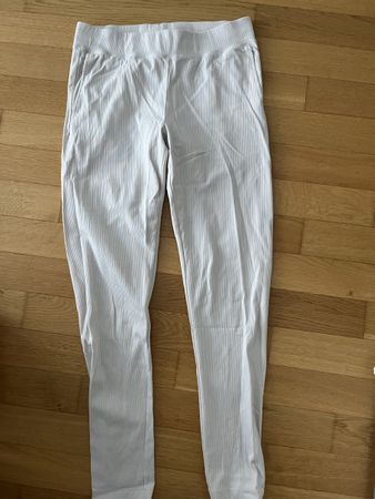 UNIQLO Damen Leggings cremeweiss beige, Gr. M