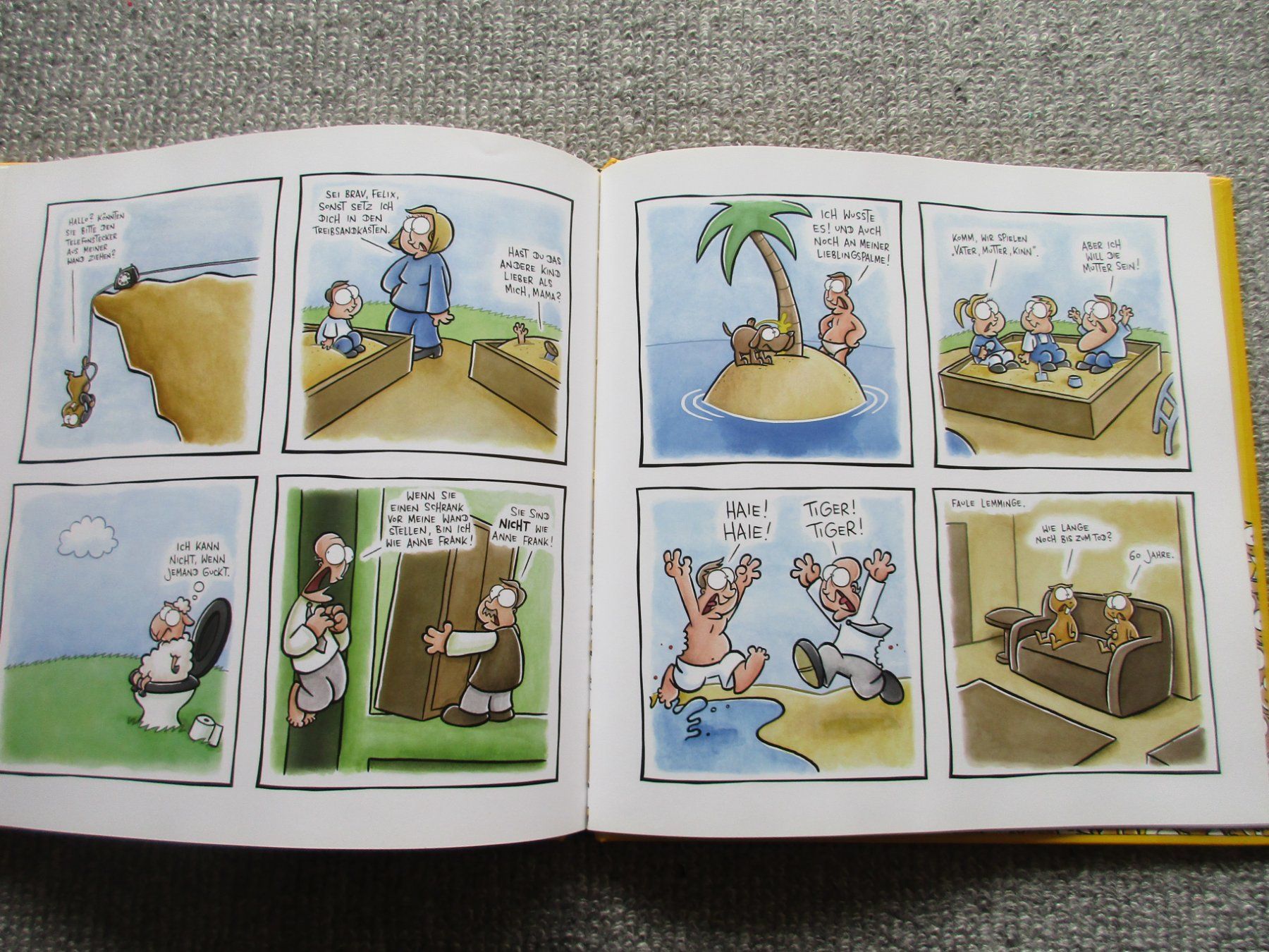 Fumetti: Nichtlustig 3 von Joscha Sauer, ein total schräger Comic – Usato da Schafisheim venduto da reno007 7