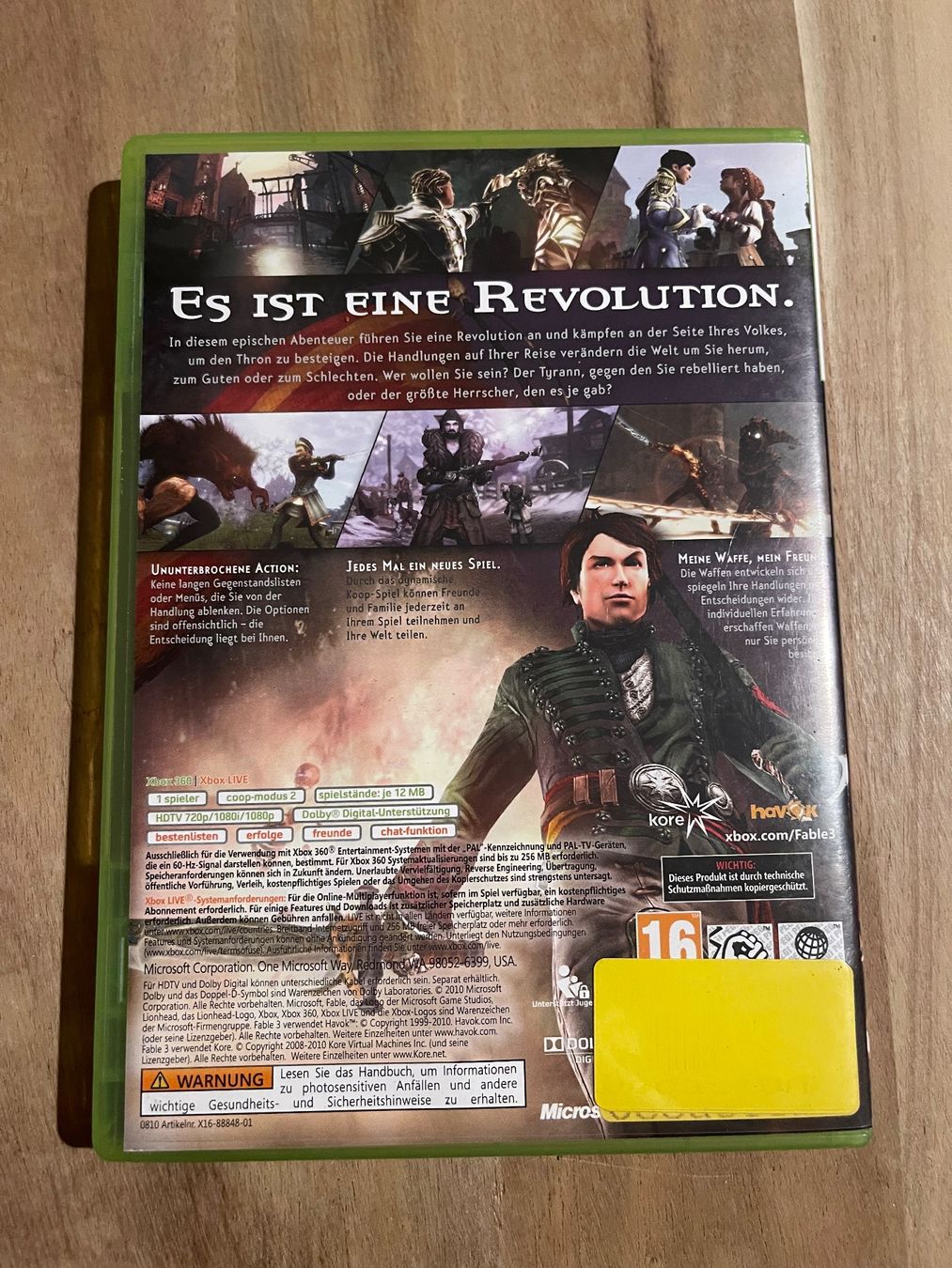 Microsoft Giochi: Fable III - Xbox 360 - guter Zustand – Usato da Zuerich venduto da Dorsi 1