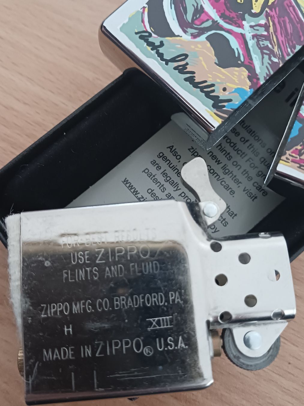 Zippo Accendini: Zippo Jazz Guitariste  – Nuovo e nell'imballaggio originale da Sion venduto da aym_g5t9 3