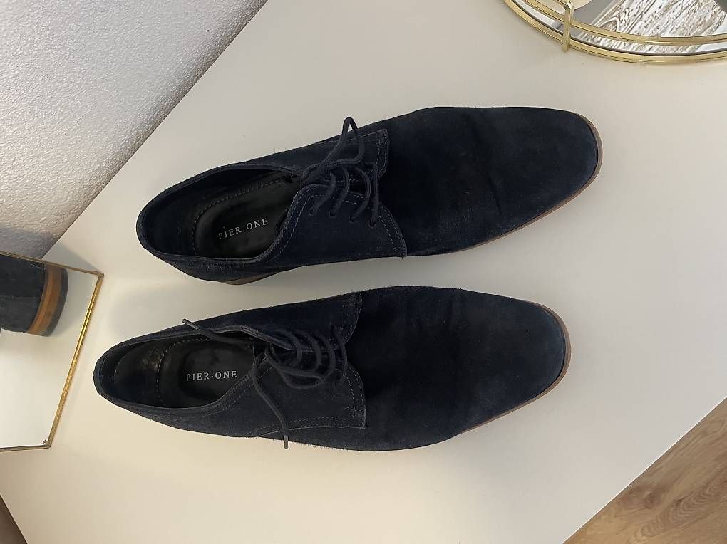 Herrenschuhe: Pier One Wildleder Herrenschuhe   Gr. 42 – Gebraucht aus Glis von SabrinaXA