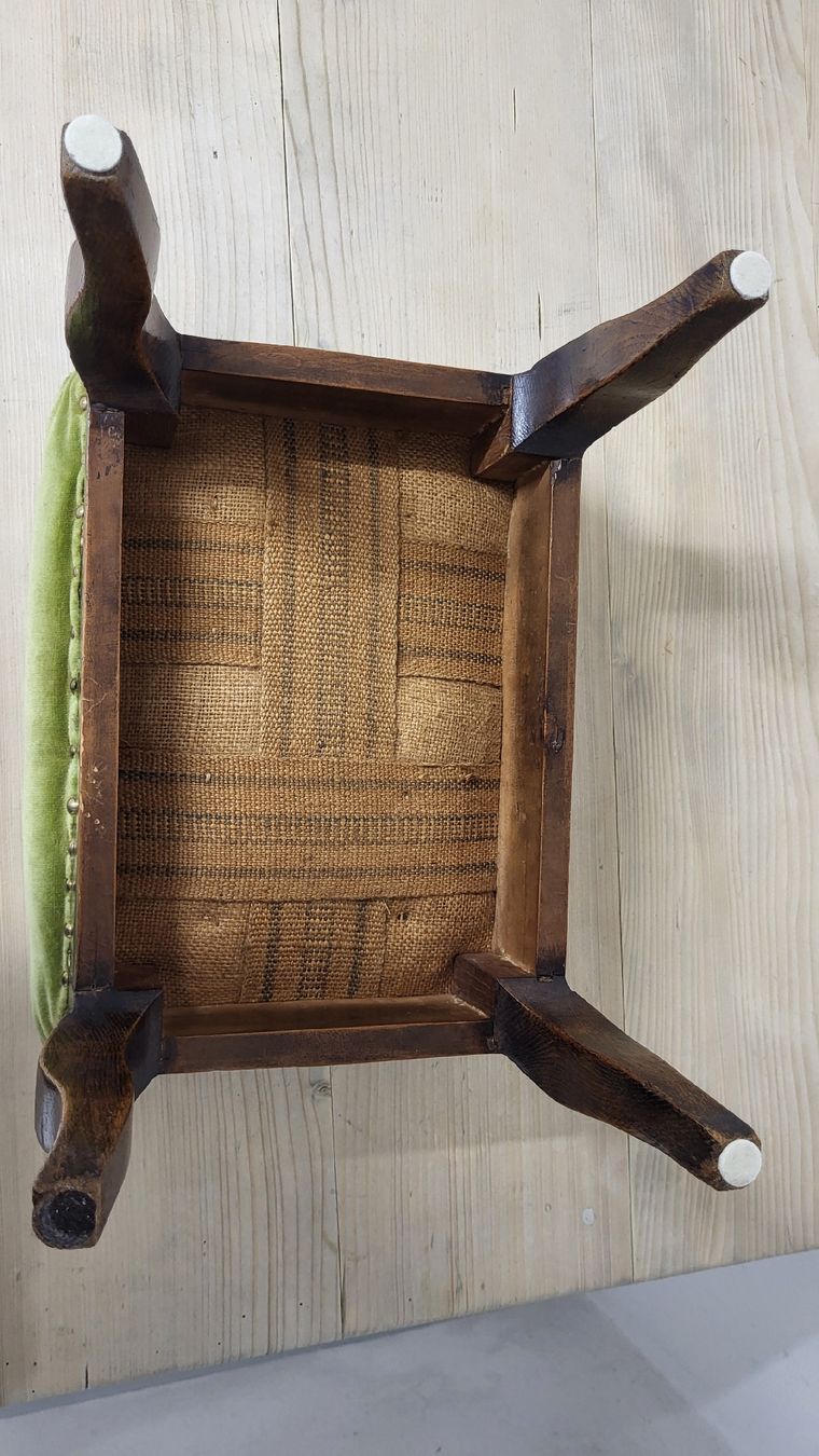 Sgabelli: Fusshocker vintage Samt – Usato da Arbon venduto da barancek01 5
