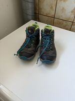 Wanderschuhe Meindl grau blau grün Grösse 29 gut erhalten