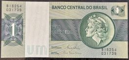 Alte Brasilianische Banknote - 1 Cruzeiro - Rarität!