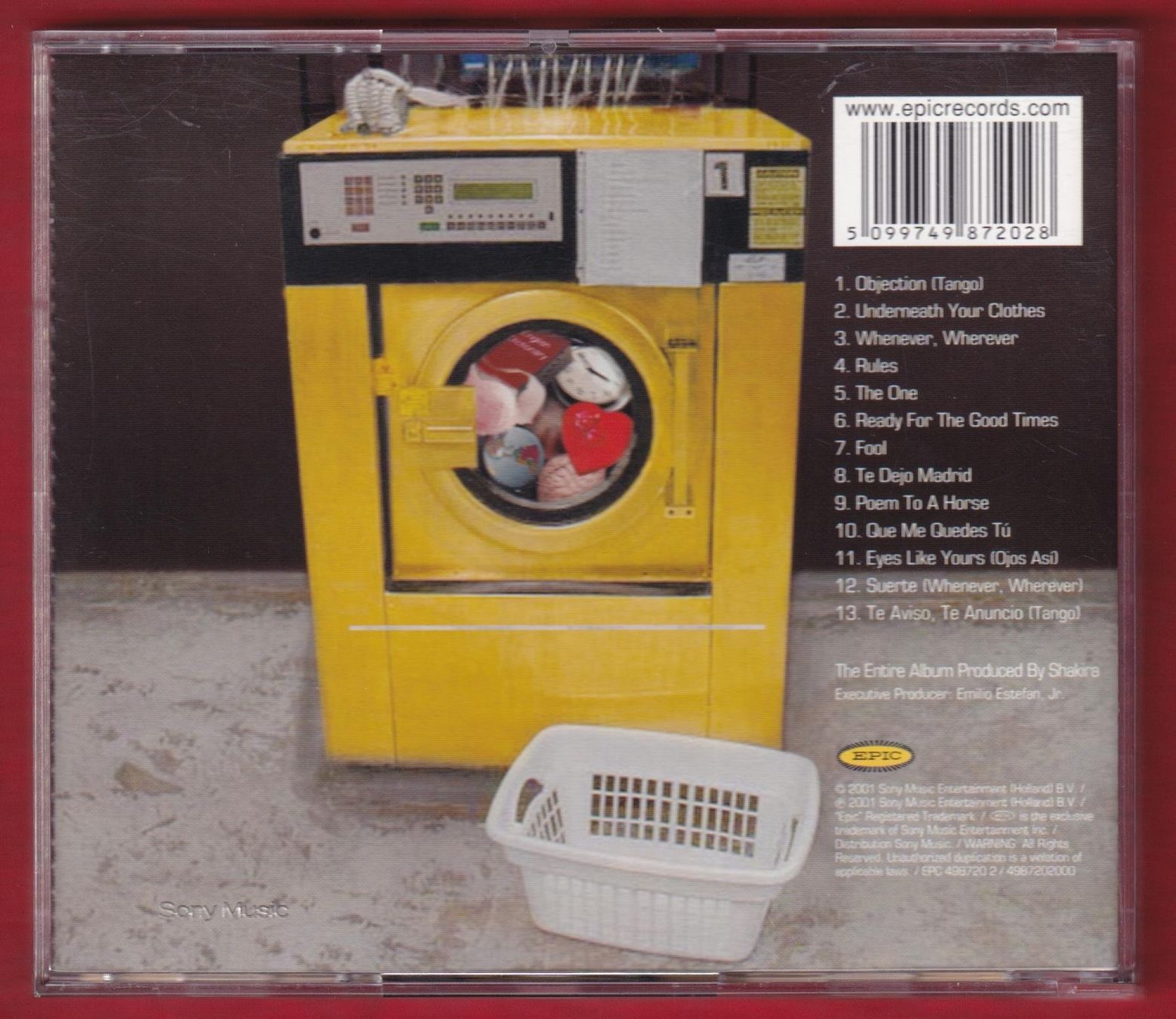 CD: Shakira - Laundry Service (CD) – Usato da Zürich venduto da Pfluftl2000 1