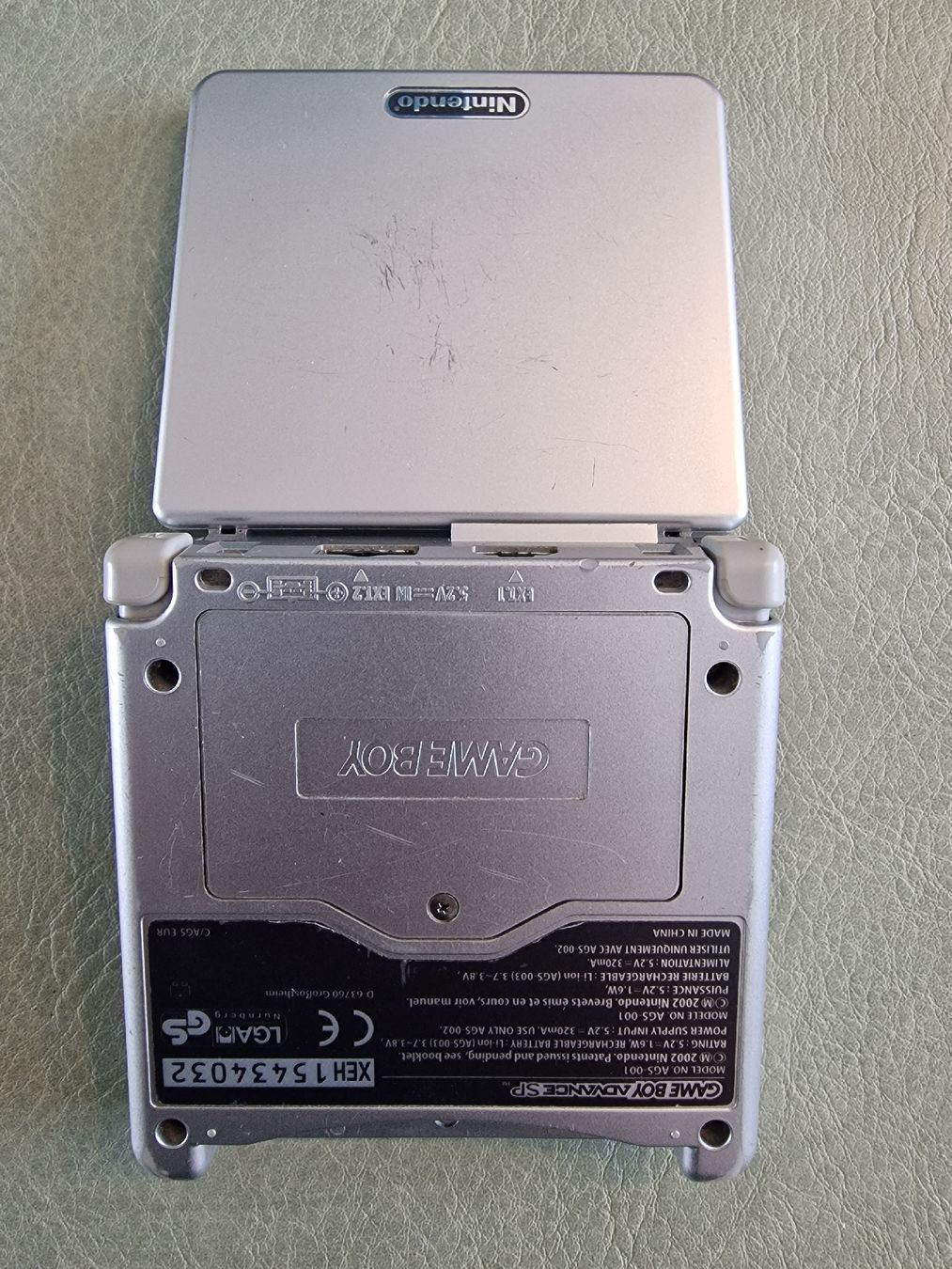 Nintendo Konsolen: Nintendo Game Boy Advance SP Silber mit Ladekabel  – Gebraucht aus Windisch von Pingu23 2