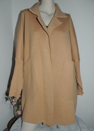 EXKLUSIVER STRICKMANTEL "HEINE" VISCOSE NP 198 CHF NEU L