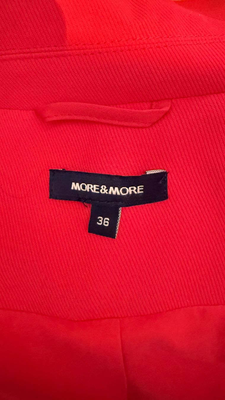 More & More Giacche: More&More: Blazer, Rot, Gr. 36, ungetragen – Nuovo (secondo la descrizione) da Riedholz venduto da han_fy6l 2
