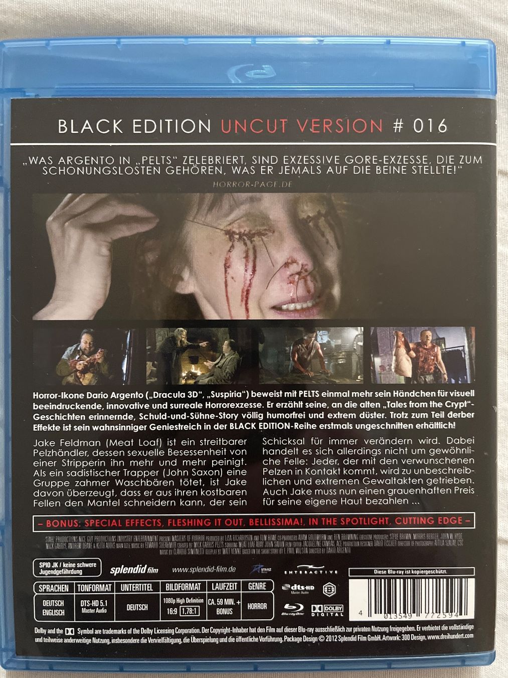 Tutti i DVDs: Pelts – Usato da Basel venduto da patku79 1