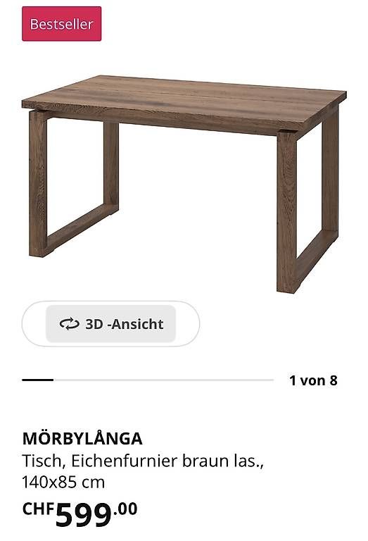 Ikea Tavoli: Esstisch – Usato da Eglisau venduto da mar_w98l 2