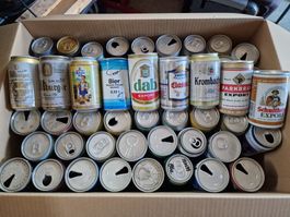 156 canettes de bière 330-350ml