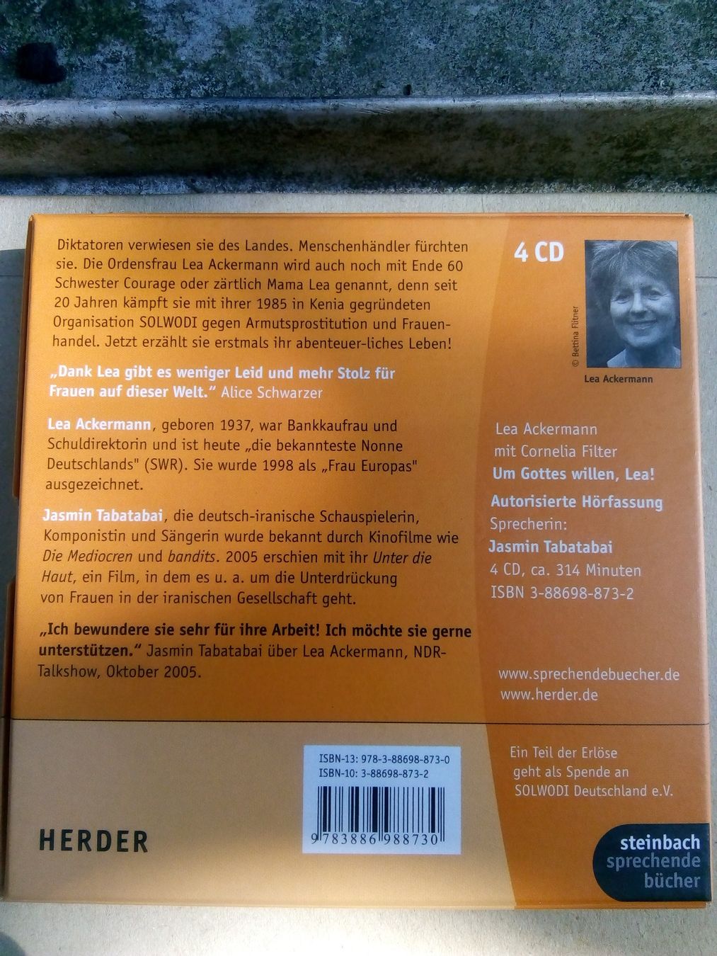 Audiolibri: Lea Ackermann: Um Gottes Willen, Lea! - Mein Einsatz.. 4-CDs – Usato da St.Gallen venduto da elk2023 3