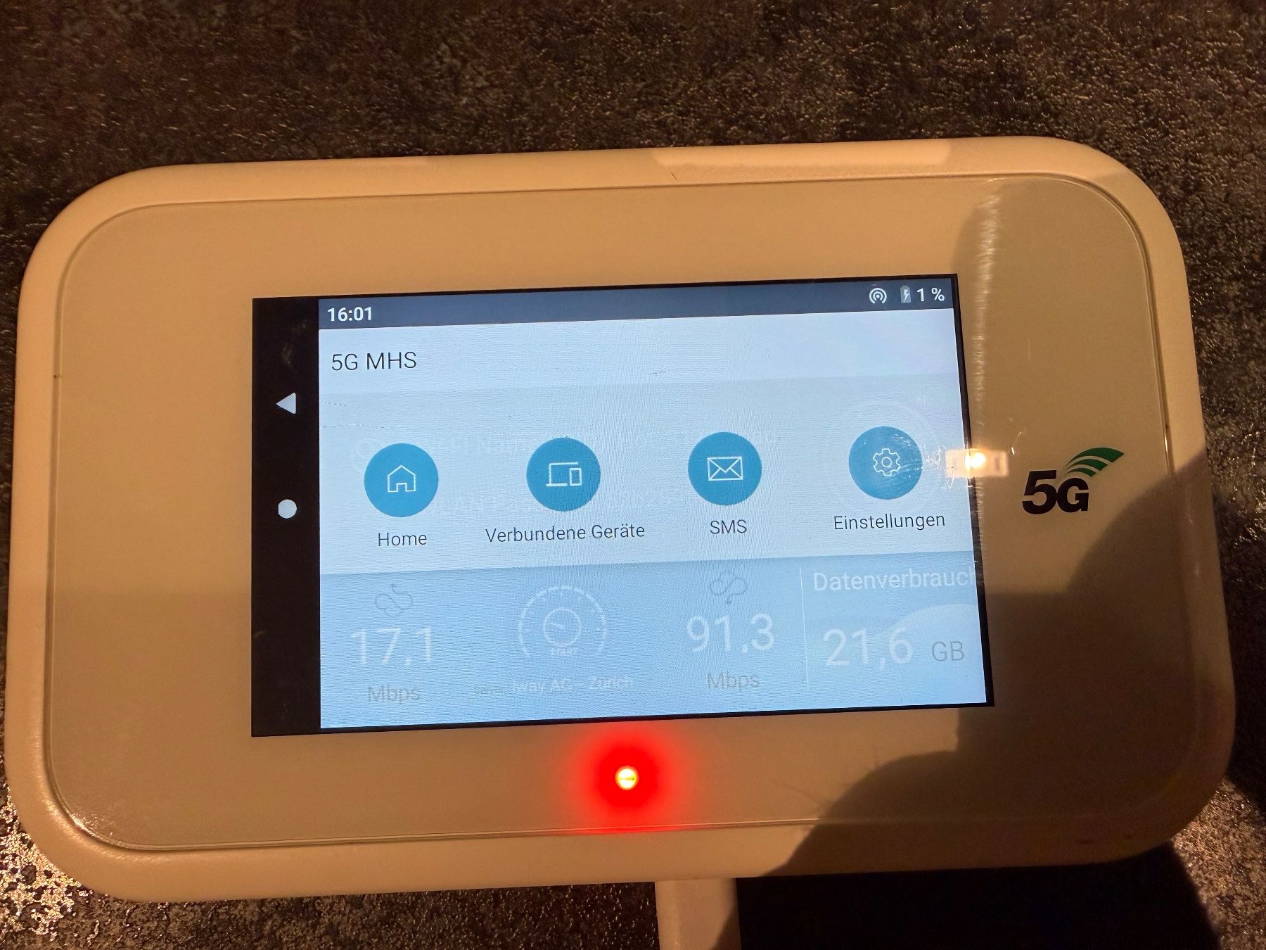 Huawei Modems & Router: WNC 5G Portable Router – Gebraucht aus Derendingen von Ckermit 3