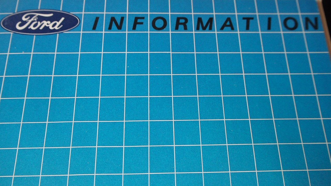 Ford Documenti: Ford Pressemappe 1986 – Usato da Zofingen venduto da sosalinos01