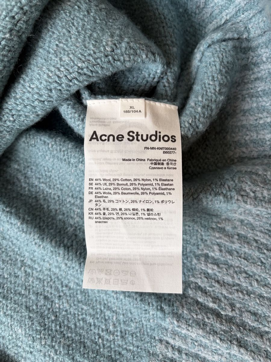 Acne Studios Maglioni & Felpe: Acne Studios Cardigan blau - XL – Usato da Zürich venduto da nickadelic 3