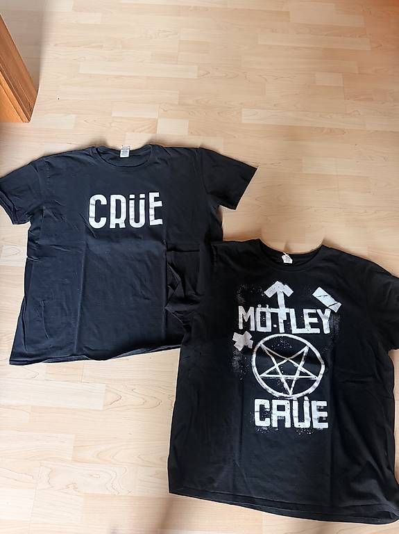T-shirt: 2x Mötley Crüe Bandshirts XL – Usato da Buchberg venduto da Salmonfly666