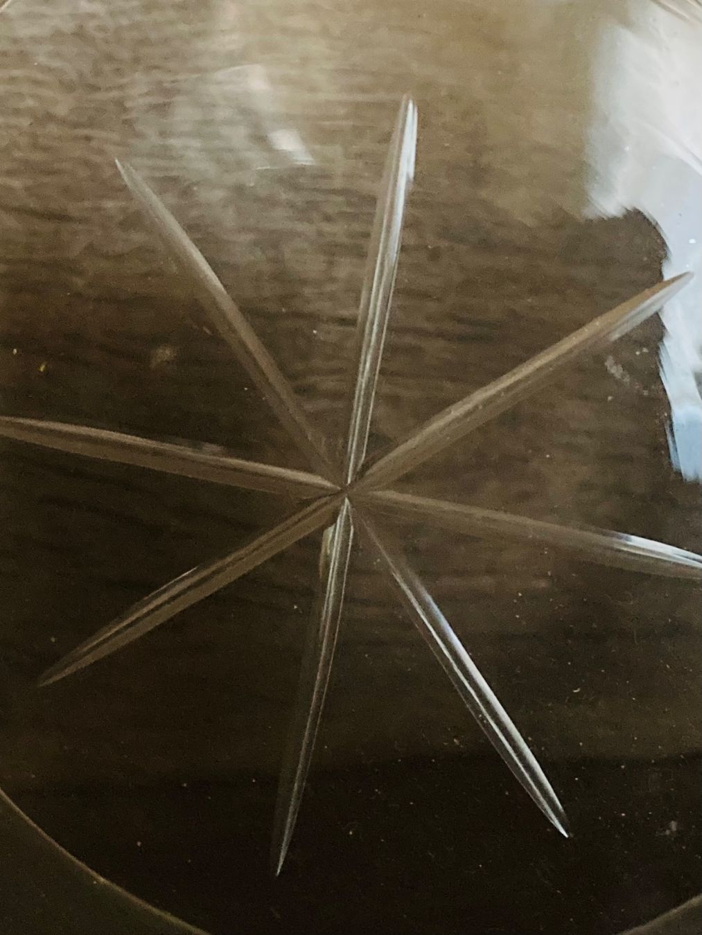 Bicchieri: Antike Schale mit Original Glaseinsatz – Usato da Einsiedeln venduto da Fundgrube59 6