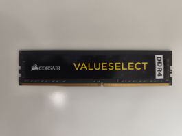Corsair ValueSelect RAM DDR4 2400MHz 8GB CMV8GX4M1A2400C16