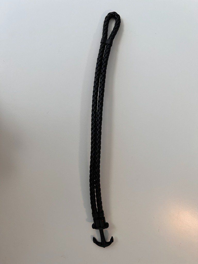 Paul Hewitt Bracciali & Braccialetti: Paul Hewitt - Ankerarmband Leder Schwarz – Nuovo (secondo la descrizione) da Bülach venduto da jul_yzz9 1