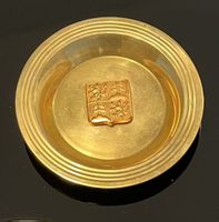 🏅 Assiette CSFR 1990 Armoiries Tchèques Slovaques Rare