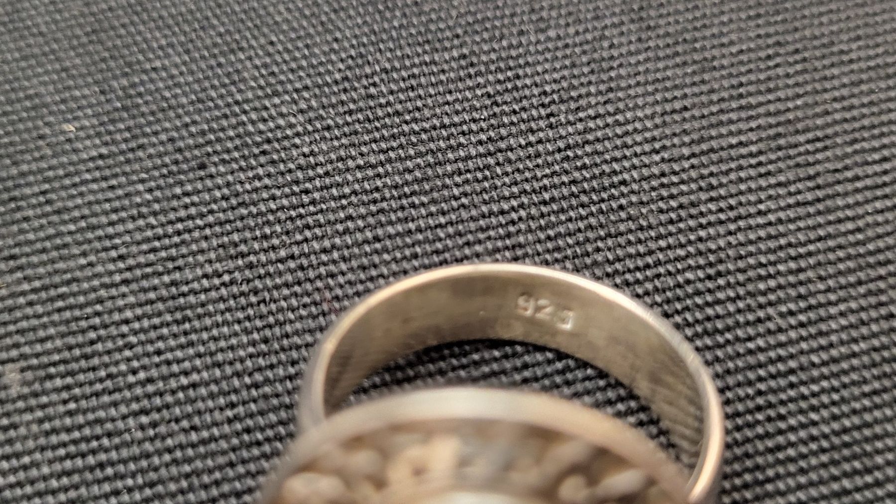 Bagues: Silberring mit Citrin – D'occasion à Basel par spinne02 8