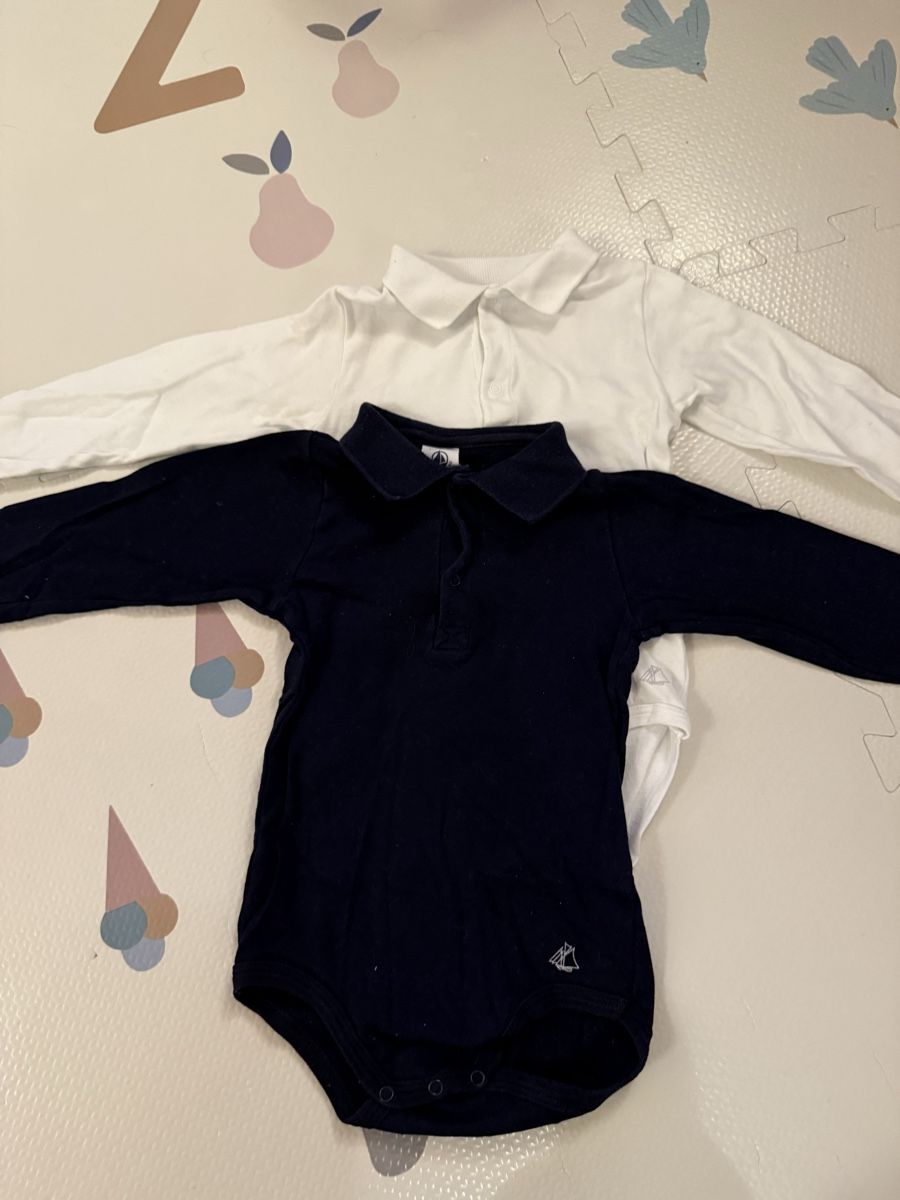 Petit Bateau Biancheria intima: Petit bateau 2 bodys 86 cm – Usato da Zürich venduto da mimi2013