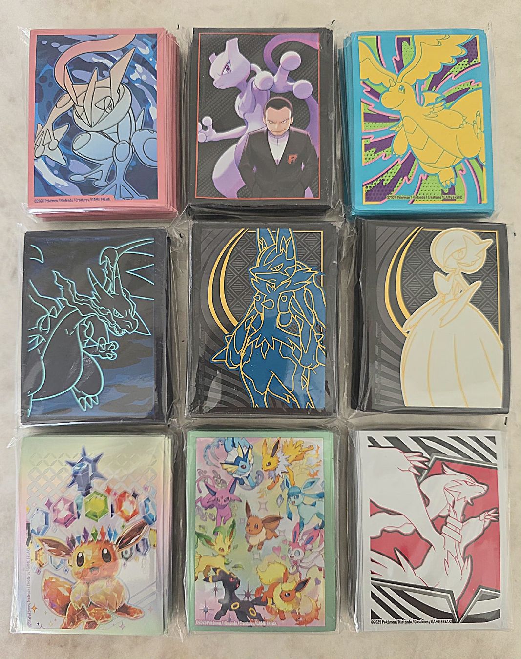 Pokémon Carte collezionabili: Pokémon lot de 9 paquets de sleeve  – Nuovo e nell'imballaggio originale da Crans VD venduto da K_kllect
