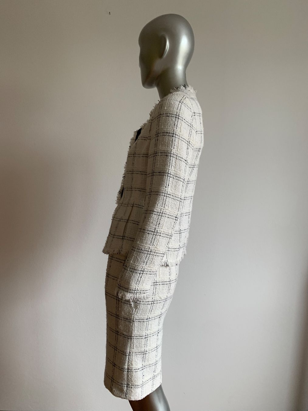 Akris Giacche: AKRIS: Exklusiver heller Tweed-Blazer, Gr. 36 – Nuovo (secondo la descrizione) da Luzern venduto da paulablue 5