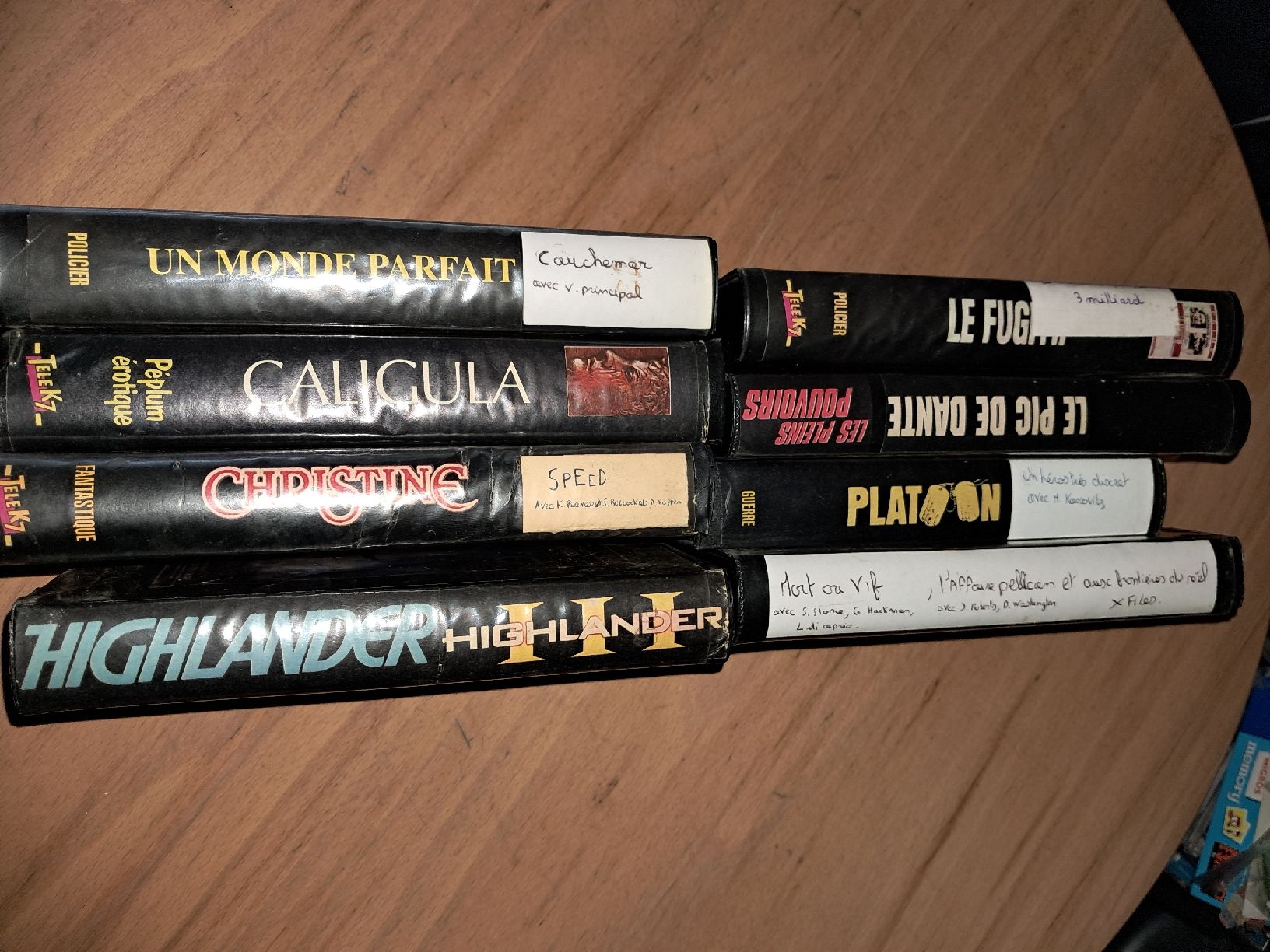 Toutes les VHS: Lot de 8 VHS diverses(2) – D'occasion à Le locle par juliensaran 3